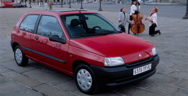 Renault Clio: povijest u brojkama i slikama
